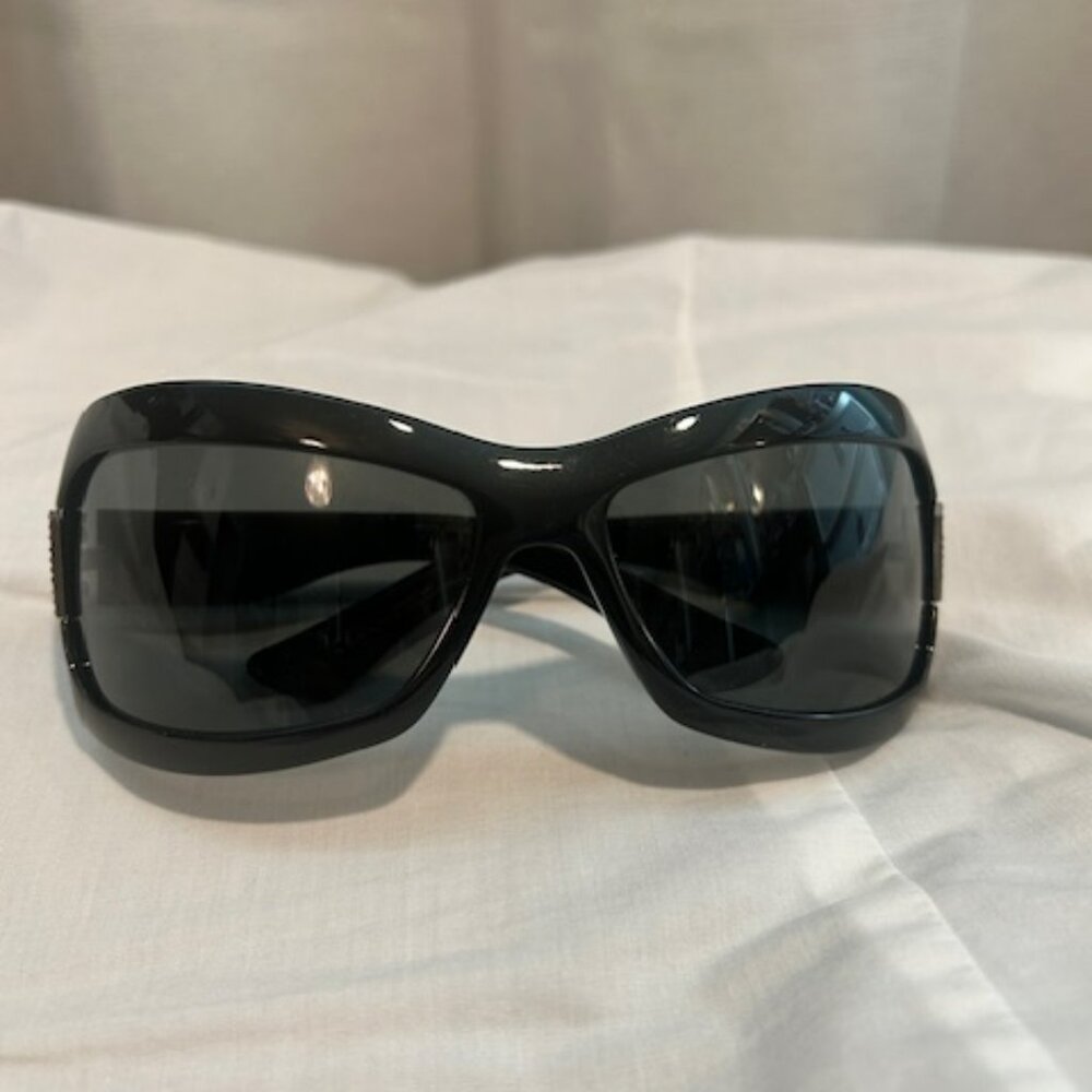 GUCCI Strass Crystal Sunglasses  Black Butterfly GG 2901 - Picture 4 of 8